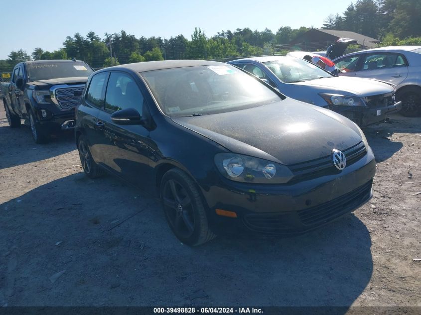 2010 VOLKSWAGEN GOLF 2-DOOR