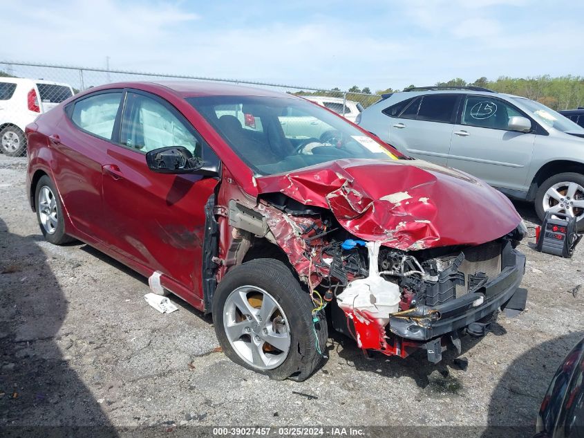 2014 HYUNDAI ELANTRA SE