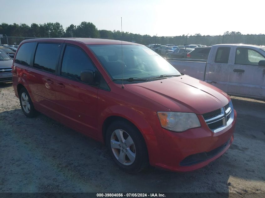 2013 DODGE GRAND CARAVAN SE