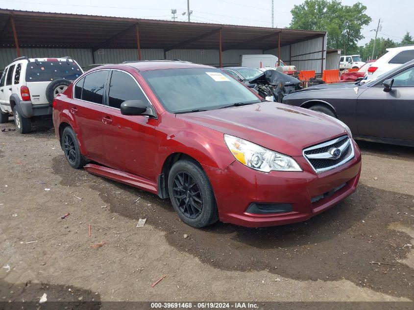 2010 SUBARU LEGACY 2.5I