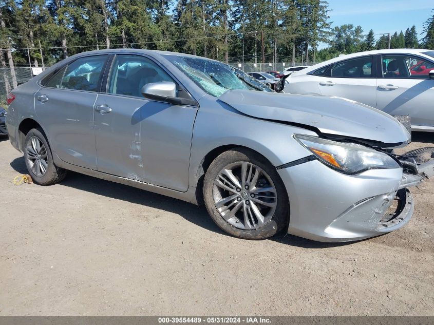 2016 TOYOTA CAMRY SE