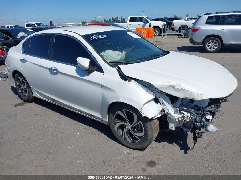 2017 HONDA ACCORD LX