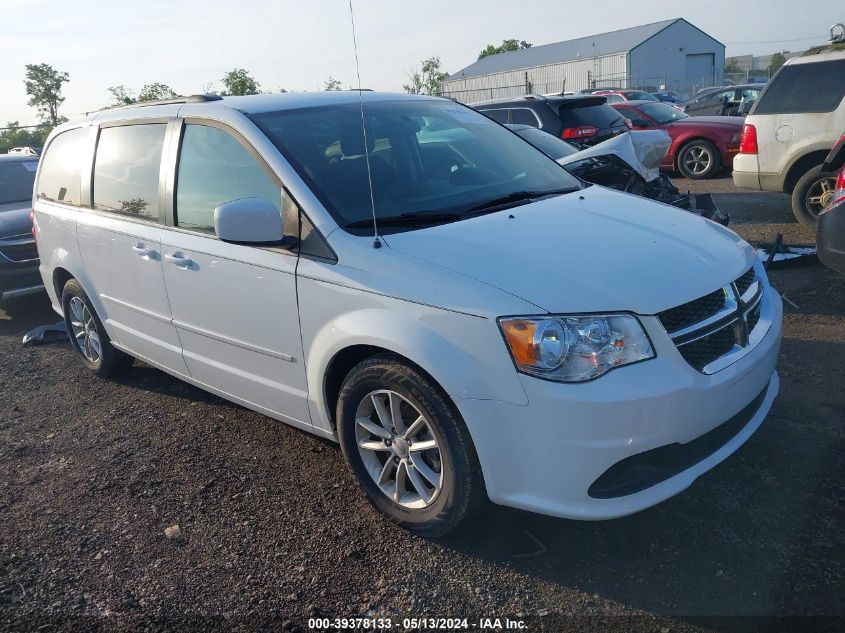 2016 DODGE GRAND CARAVAN SXT