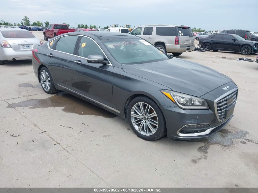 2018 GENESIS G80 3.8