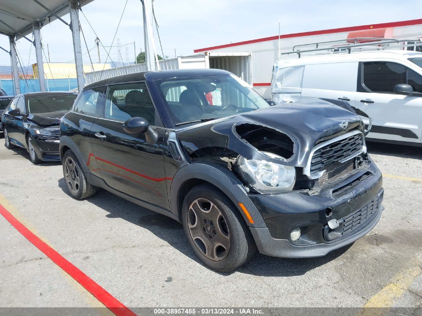 2013 MINI PACEMAN COOPER S