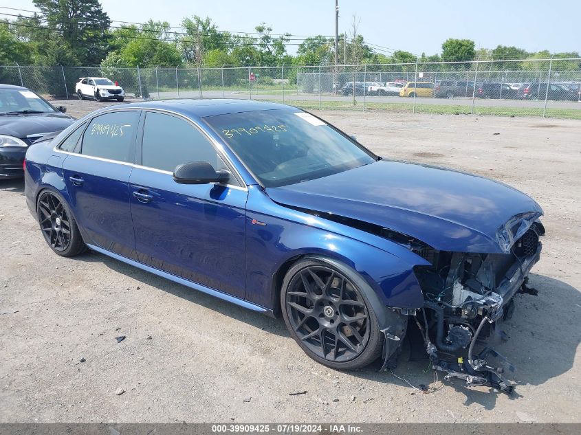 2014 AUDI S4 3.0T PREMIUM PLUS