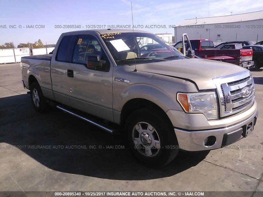 2010 FORD F150 SUPER CAB