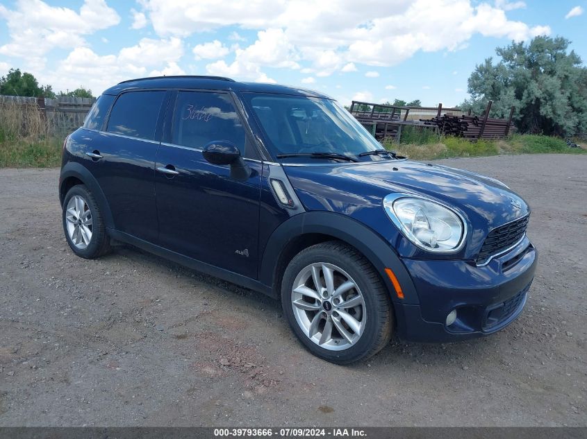 2012 MINI COOPER S COUNTRYMAN