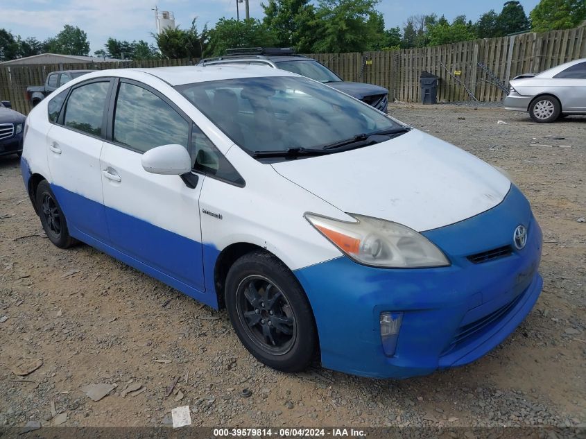 2013 TOYOTA PRIUS TWO