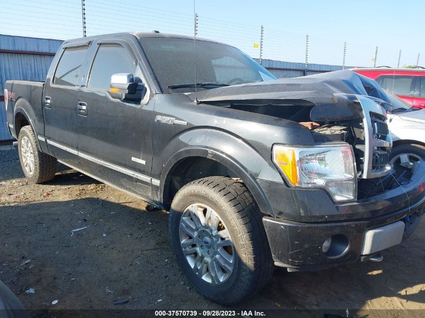 2012 FORD F-150 PLATINUM