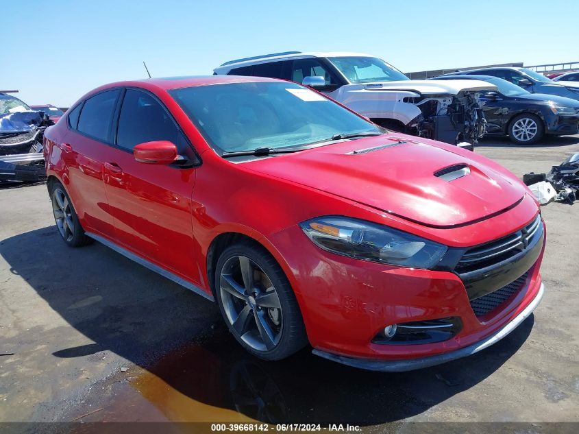 2016 DODGE DART GT