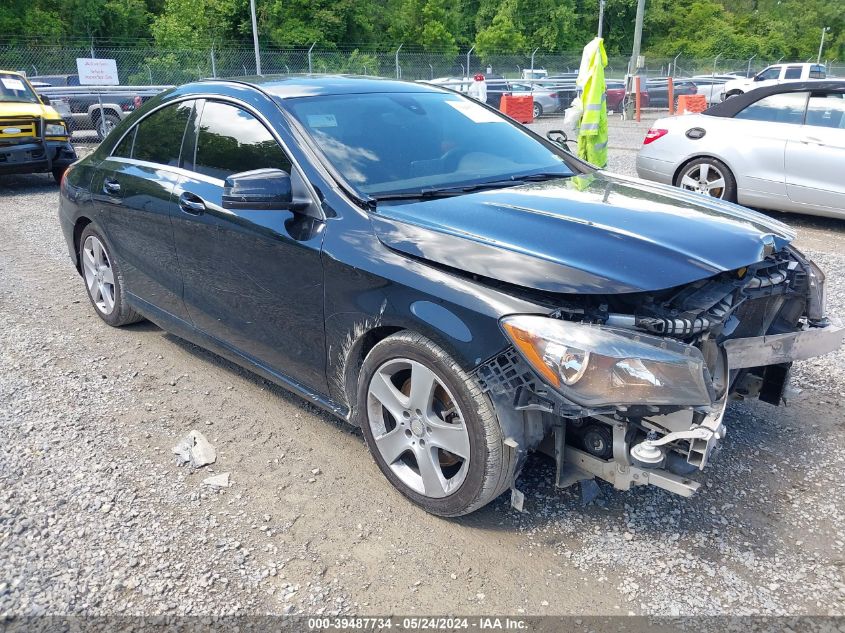 2016 MERCEDES-BENZ CLA 250 4MATIC