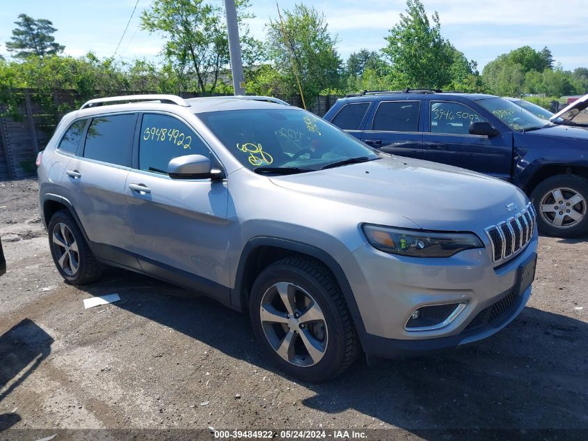 2019 JEEP CHEROKEE LIMITED 4X4