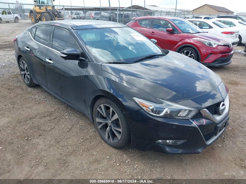 2016 NISSAN MAXIMA 3.5S/SV/SL/SR/PLAT