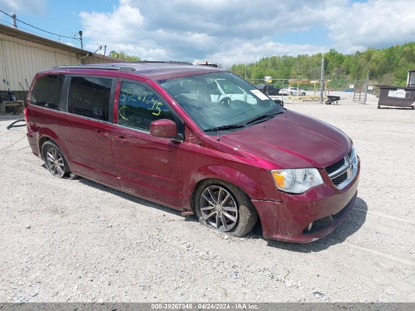 2017 DODGE GRAND CARAVAN SXT