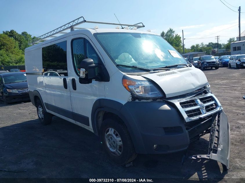 2017 RAM PROMASTER 1500 LOW ROOF 136 WB