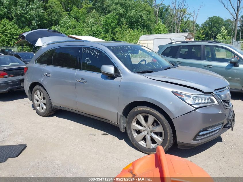 2016 ACURA MDX ADVANCE