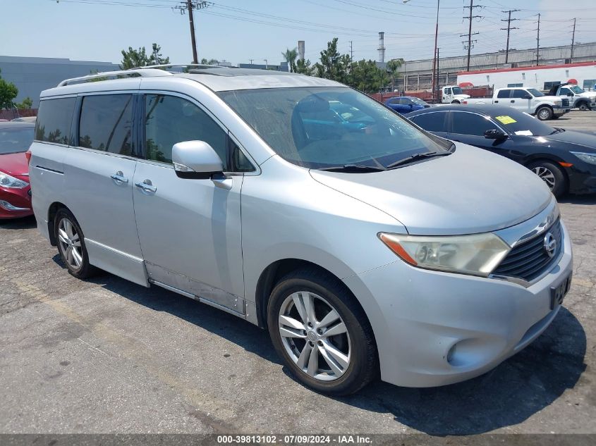 2013 NISSAN QUEST SL