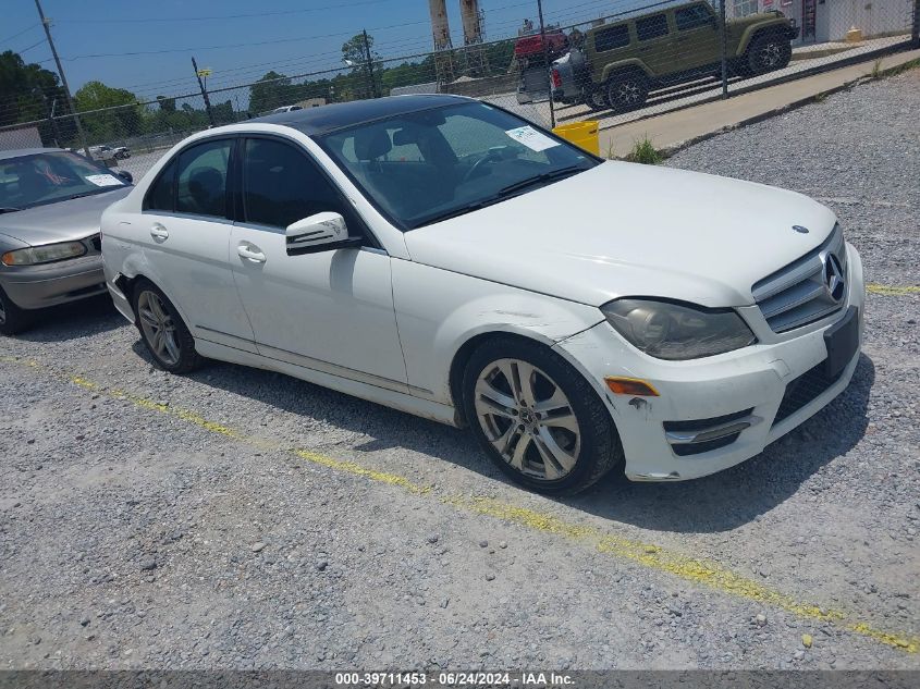 2013 MERCEDES-BENZ C 300 4MATIC