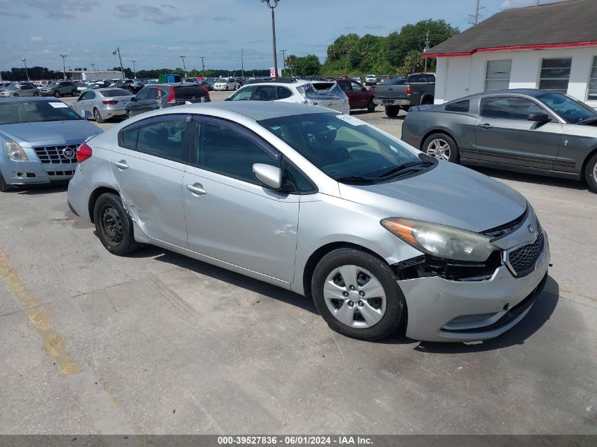 2015 KIA FORTE LX