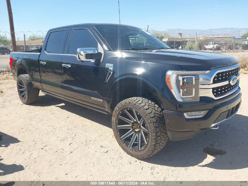 2021 FORD F-150 PLATINUM