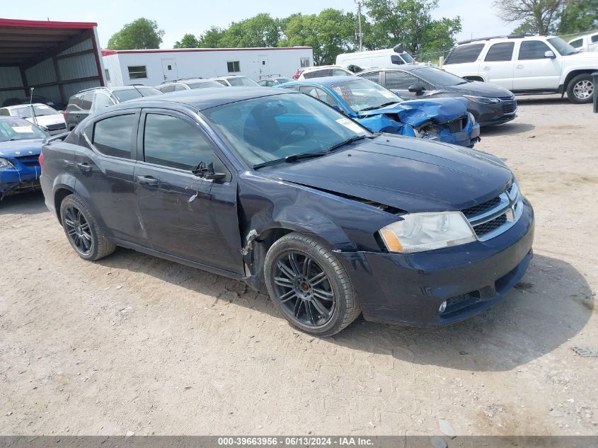 2012 DODGE AVENGER SXT PLUS