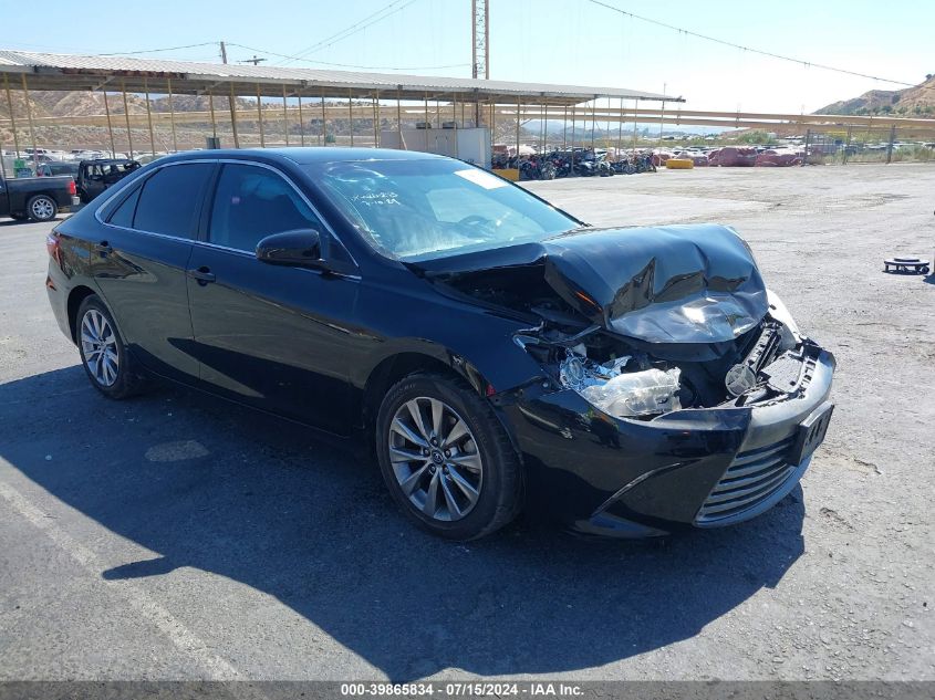 2016 TOYOTA CAMRY XLE