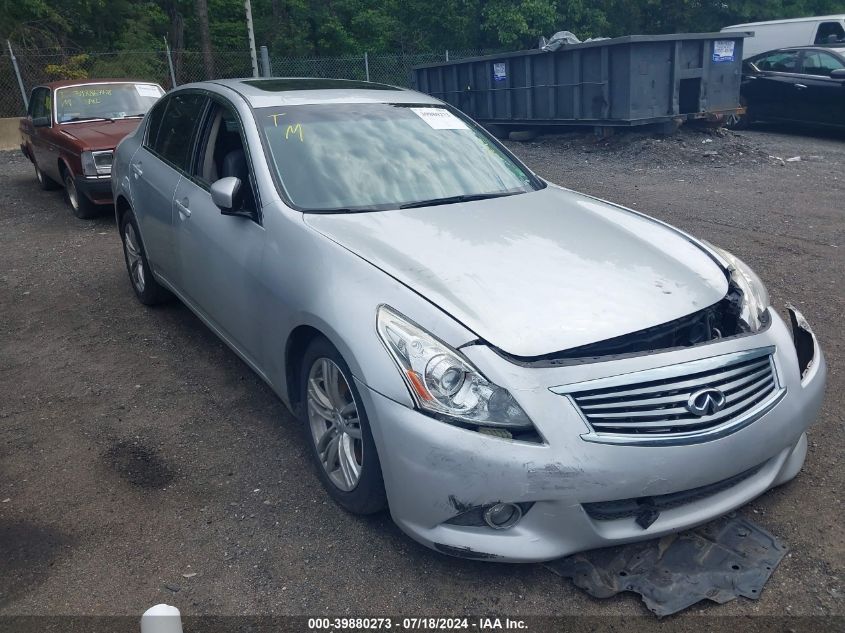 2012 INFINITI G37X