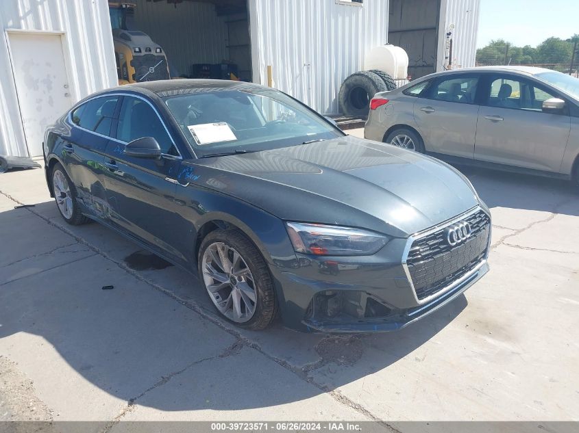 2022 AUDI A5 SPORTBACK PREMIUM 40 TFSI QUATTRO S TRONIC