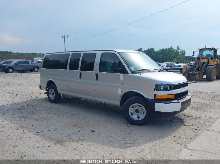 2024 CHEVROLET EXPRESS PASSENGER RWD 3500 EXTENDED WHEELBASE LS