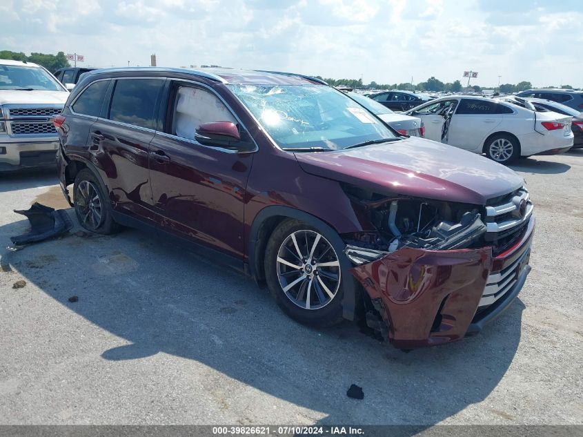 2019 TOYOTA HIGHLANDER SE/XLE