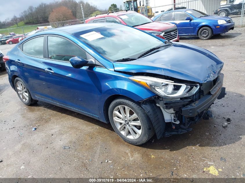 2014 HYUNDAI ELANTRA SE