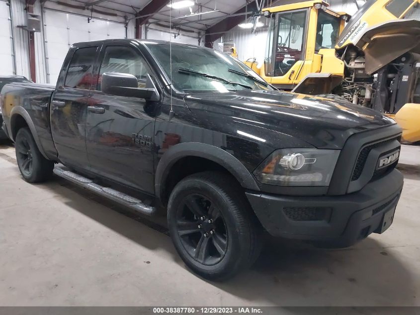 2022 RAM 1500 CLASSIC WARLOCK QUAD CAB 4X4 6'4 BOX