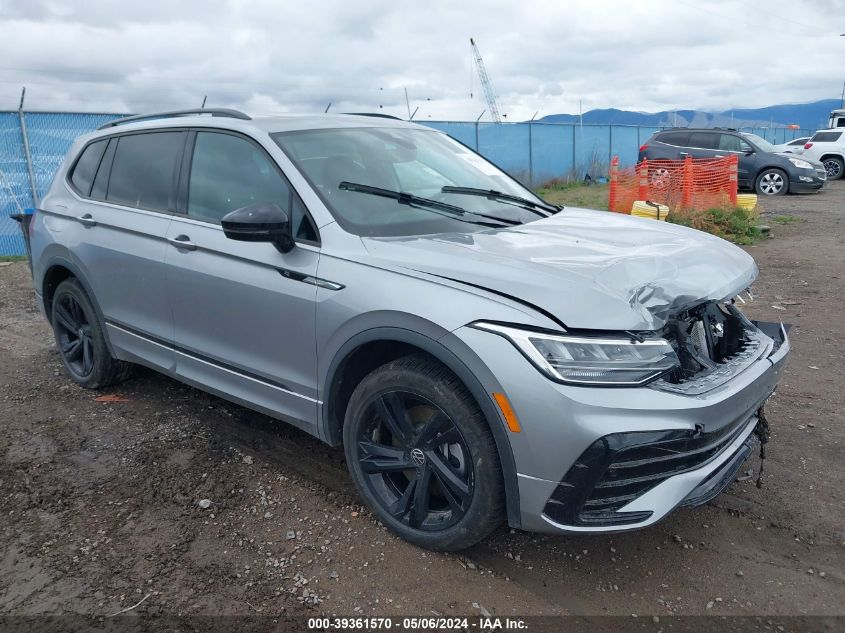 2023 VOLKSWAGEN TIGUAN 2.0T SE R-LINE BLACK