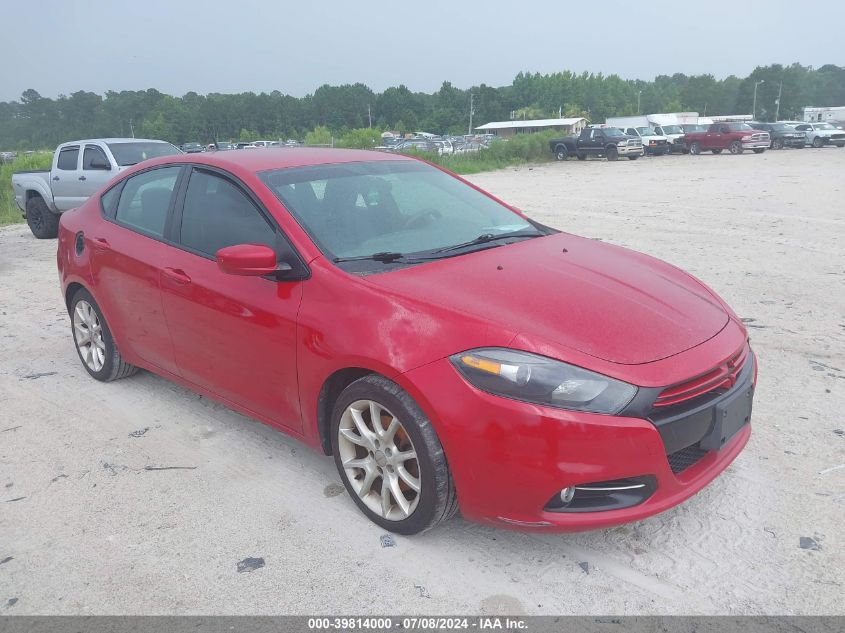 2013 DODGE DART RALLYE