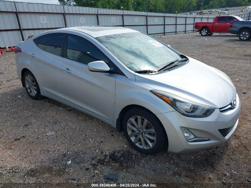 2015 HYUNDAI ELANTRA SE