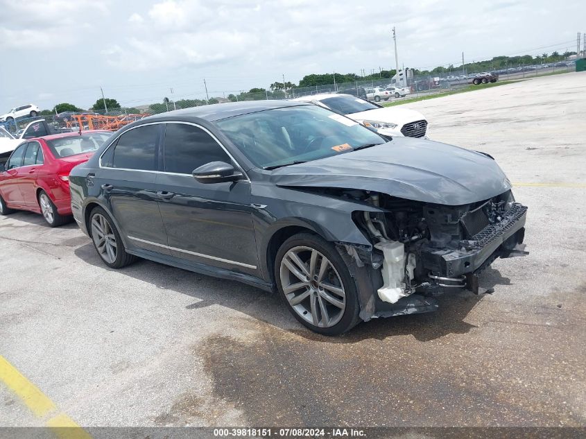 2017 VOLKSWAGEN PASSAT 1.8T R-LINE