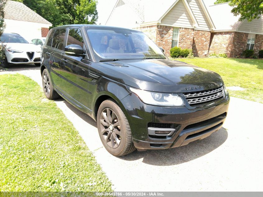 2016 LAND ROVER RANGE ROVER SPORT 3.0L V6 SUPERCHARGED HSE