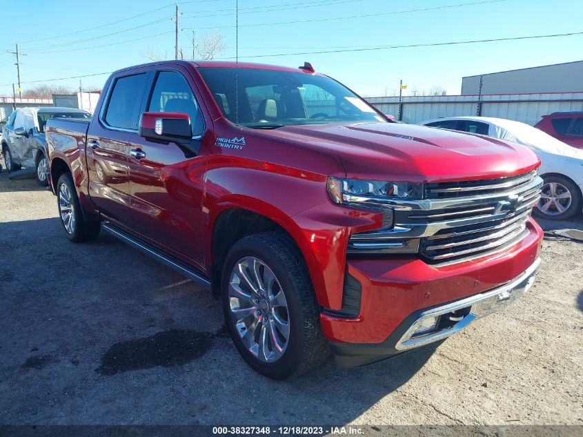 2022 CHEVROLET SILVERADO 1500 LTD 4WD  SHORT BED HIGH COUNTRY