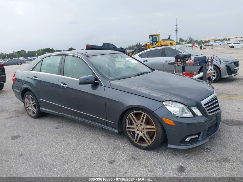 2010 MERCEDES-BENZ E 550 4MATIC