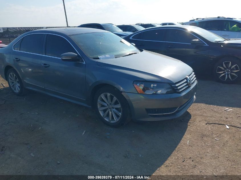 2013 VOLKSWAGEN PASSAT SEL