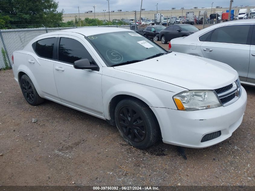 2014 DODGE AVENGER SE