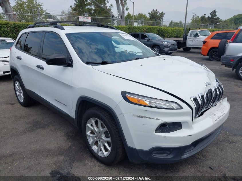 2016 JEEP CHEROKEE SPORT