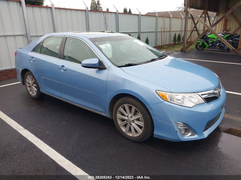 2012 TOYOTA CAMRY L/LE/SE/XLE/SE SPORT LIMITED EDITION