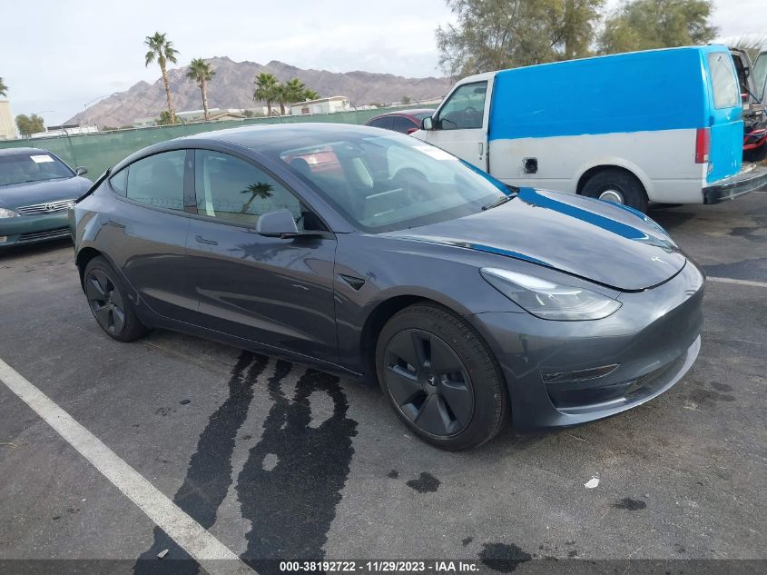 2023 TESLA MODEL 3 REAR-WHEEL DRIVE