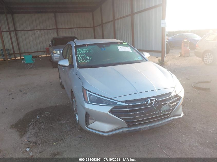 2019 HYUNDAI ELANTRA SEL