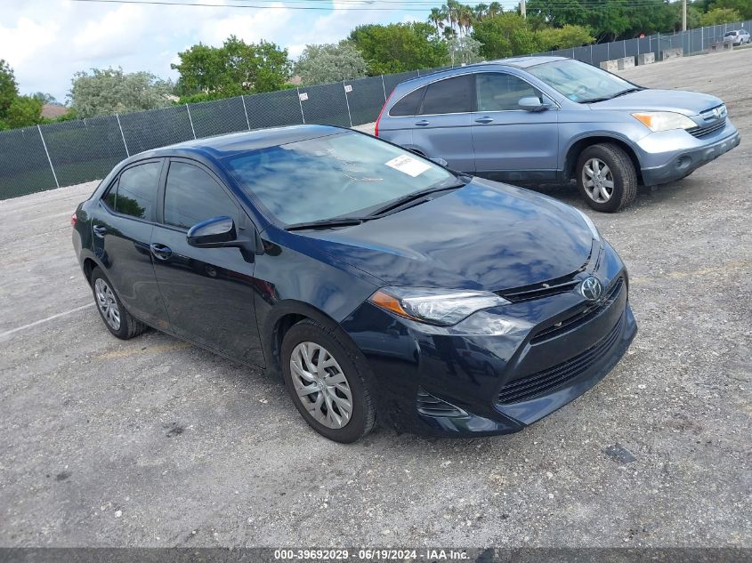 2019 TOYOTA COROLLA LE