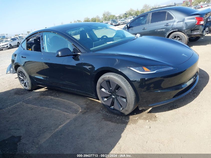 2024 TESLA MODEL 3 REAR-WHEEL DRIVE