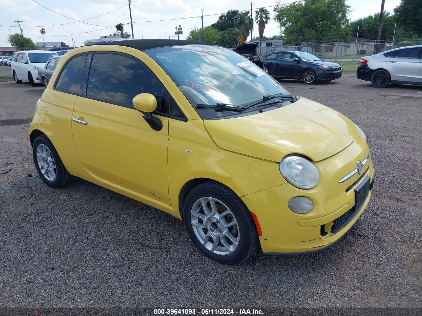 2012 FIAT 500C POP