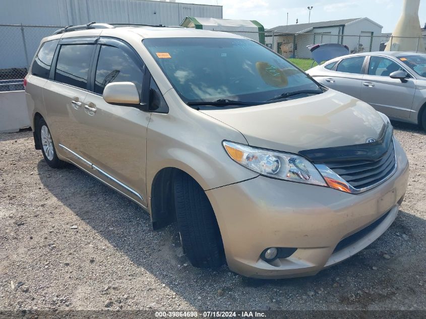 2011 TOYOTA SIENNA XLE V6